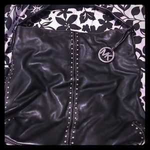 Authentic Black Leather Michael Kors pocketbook